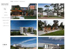 Tablet Screenshot of martingomezarquitectos.com